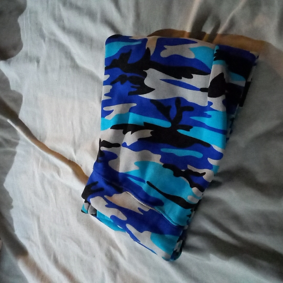 Camo fur-lined leggings - Picture 1 of 1